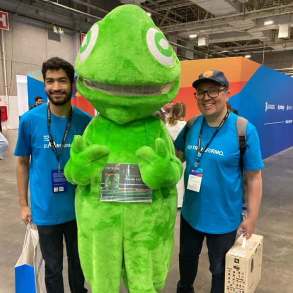 Mascote Suse Linux AWS Summit 2023